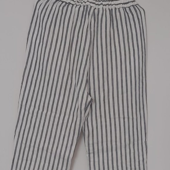 Sympli Linen Striped Pant Navy XSmall - Picture 2 of 6